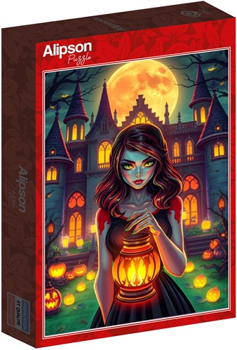 Alipson Puzzle Bewitched Gaze - puzzle 1000 pièces adulte-2