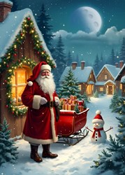 Alipson Puzzle puzzle de Noël 500 pièces - plaisir pour toute la famille