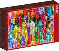 Alipson Puzzle lanternes colorées 500 pièces jouet puzzle-2