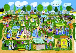 Alipson Puzzle puzzle Farmer's Market - jeu de puzzle 1000 pièces