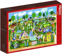 Alipson Puzzle puzzle Farmer's Market - jeu de puzzle 1000 pièces-2
