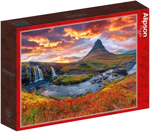 Alipson Puzzle puzzle Kirkjufellsfoss cascade Islande 500 pièces-2