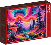 Alipson Puzzle puzzle Mushroom Forest - 1000 pièces multicolore-2