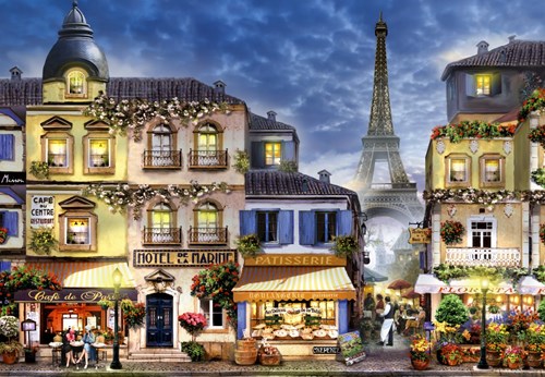 Alipson Puzzle Old Paris - 1000 Teile