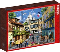 Alipson Puzzle Paris - puzzle 1000 pièces pour adultes-2