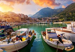Alipson Puzzle port et bateaux de pêche - Sicile - puzzle pour enfants