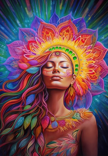 Alipson Puzzle Rainbow Shaman - 1000 Teile