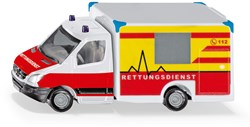 Siku ambulance voiture jouet Mercedes-Benz rouge-jaune-blanc métal