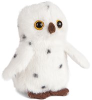 Living Nature peluche chouette des neiges Mini Buddies jouet en peluche
