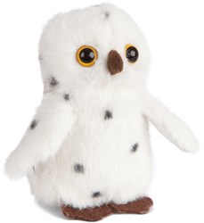 Living Nature peluche chouette des neiges Mini Buddies jouet en peluche