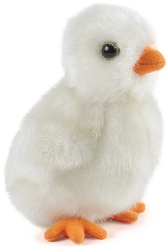 Living Nature peluche Poussin Blanc Moelleux