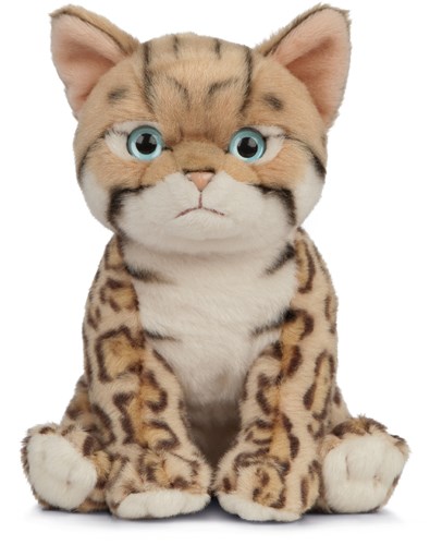 Living Nature peluche chaton du Bengale 16cm peluche chat