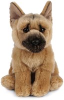 Living Nature peluche chien berger allemand durable 20cm
