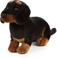 Living Nature peluche Teckel 20cm - jouet chien