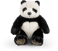 Living Nature peluche Panda avec son - jouet en peluche doux panda