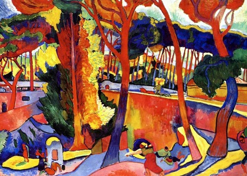 Grafika André Derain - Brücke über den Riou - 500 Teile