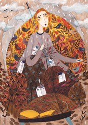 D-Toys puzzle art Andrea Kürti Fallen 1000 pièces puzzle