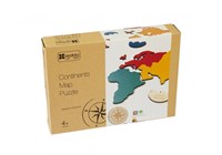 Andreu Toys puzzle éducatif - carte du monde en carton - continents-2