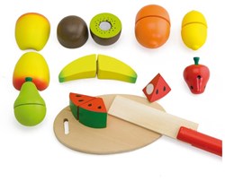 Andreu Toys jeu éducatif - Repas Fruits jouet en carton