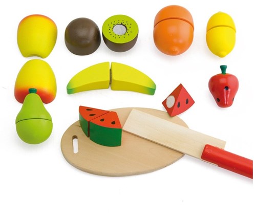 Andreu Toys jeu éducatif - Repas Fruits jouet en carton