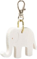 Steiff peluche porte-clés éléphant feutre blanc 5 cm jouet-2