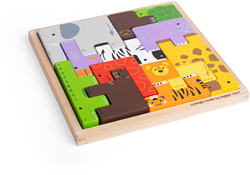 Bigjigs Bloc de verrouillage d'animaux
