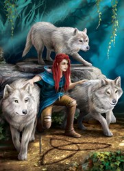 Casse-tête Eurographics Famille de loups - 1000 pièces