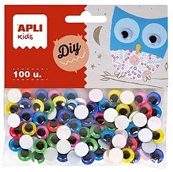 Apli Apli Beweegbare Ogen - d:10 mm - 100 stuk