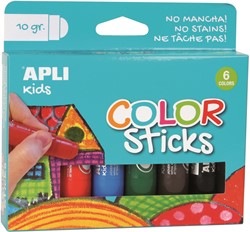 APLI Kids APLI - Color stick dik basis 6 kleuren