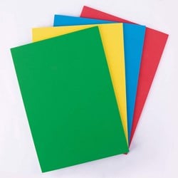 Apli Apli EVA Foam A4 Groen Geel Blauw en Rood - 5 mm - 4 stuk