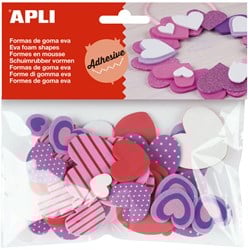 Apli Apli EVA Foam Harten - Zelfklevend - 40 stuk