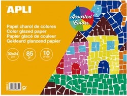 Apli Apli Glanspapier Blok 32x24 cm 10 vel