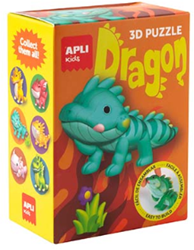 Apli Apli Puzzel Draken Oranje