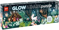 APLI Kids puzzle Glow in the Dark forêt magique 200 pièces carton