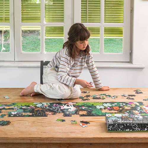 APLI Kids puzzle Glow in the Dark forêt magique 200 pièces carton-2