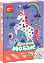 APLI Kids set de mosaïque diamant - 4 cartes, 276 diamants