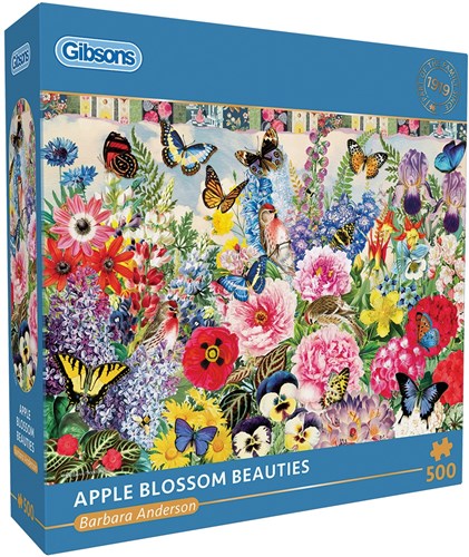 Gibsons puzzle Apple Blossom Beauties - 500 pièces de plaisir-2