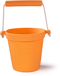 Bigijgs Seau en Silicone - orange abricot