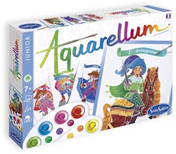 Sentosphère peinture Aquarellum Junior 3 Mousquetaires kit créatif