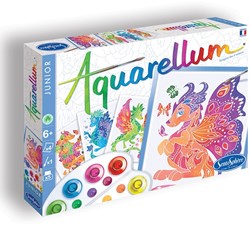 Sentosphère kit de peinture aquarelle dragons pour enfants - loisir créatif