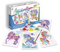 Sentosphère peinture licorne Aquarellum Junior coffret créatif pour enfants
