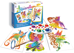 Sentosphère peinture Aquarellum Junior Nymphes coffret créatif enfants