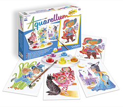 Sentosphère coffret peinture aquarelle - Aquarellum Junior Contes de Perrault