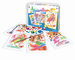 Sentosphère peinture sirènes kit créatif pour enfants - jouet créatif