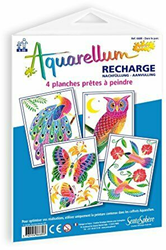 Sentosphère peinture par numéros recharge Aquarellum Junior Au parc 18x25 cm