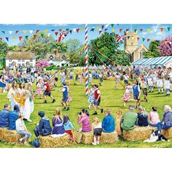 Gibsons puzzle Around the Maypole - 1000 pièces de plaisir