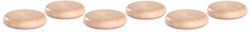 Grapat pièces en bois jouet - lot de 6 - jeu libre