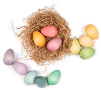 Grapat jouet en bois Happy eggs - set de jeu coloré-2