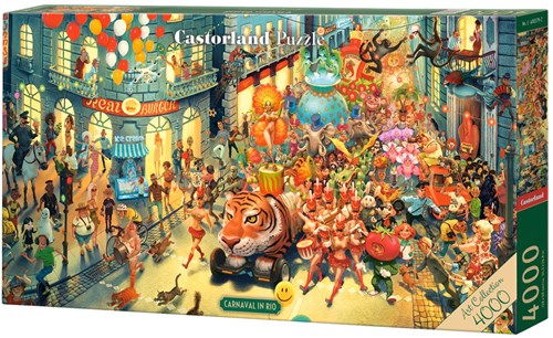 Castorland puzzle Carnaval à Rio - puzzle 4000 pièces-2
