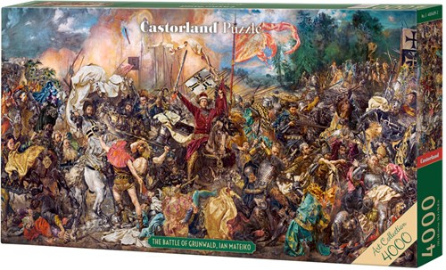 Castorland puzzle The Battle of Grunwald 4000 pièces puzzle d'art-2